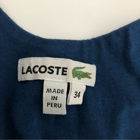 Lacoste Cotton Twist Tank - Picture 4 of 7